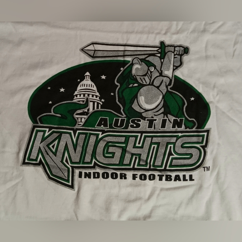 vintage Austin Knights t-shirt defunct Football Dallas Cowboys Houston Texans
